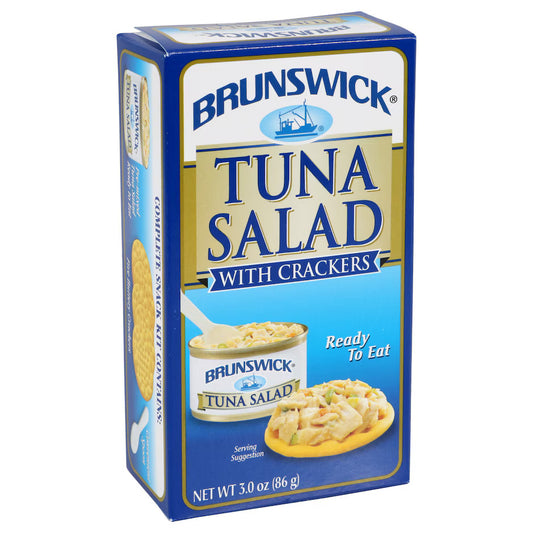 Brunswick Tuna Salad with Crackers 3oz (Pack of 12)