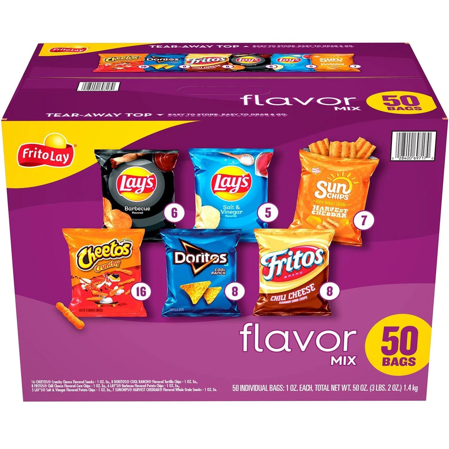 Frito-Lay Flavor Mix (Box of 50)