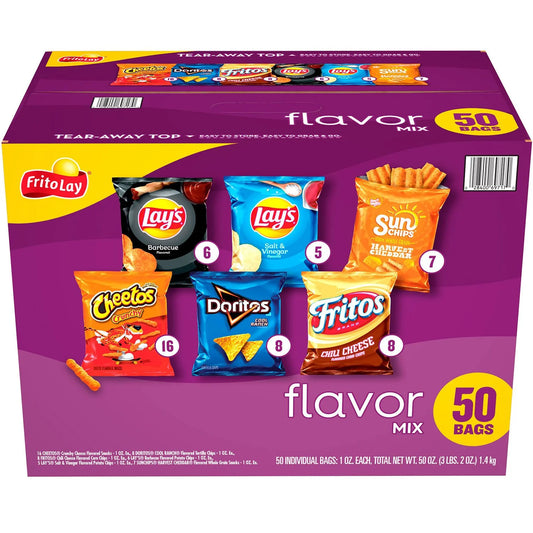 Frito-Lay Flavor Mix (Box of 50)