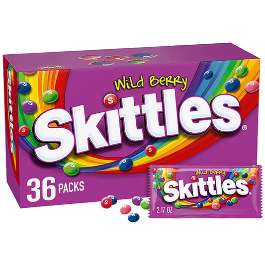 Skittles Wild Berry 2.17oz (Box of 36)