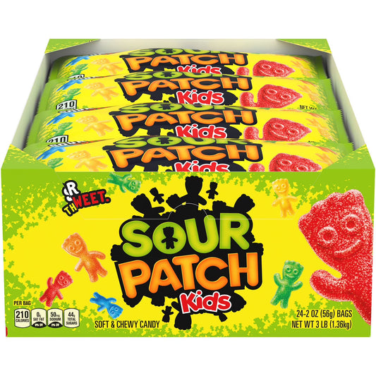 SOUR PATCH KIDS 2oz (Box of 24)
