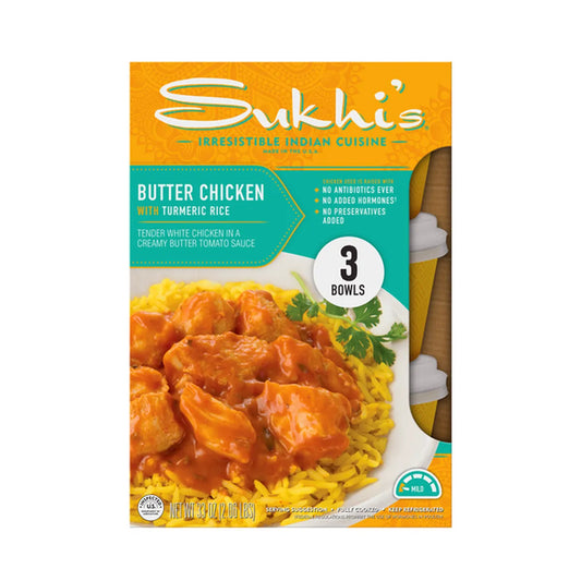 Sukhi's Butter Chicken Bowl (Box of 3)