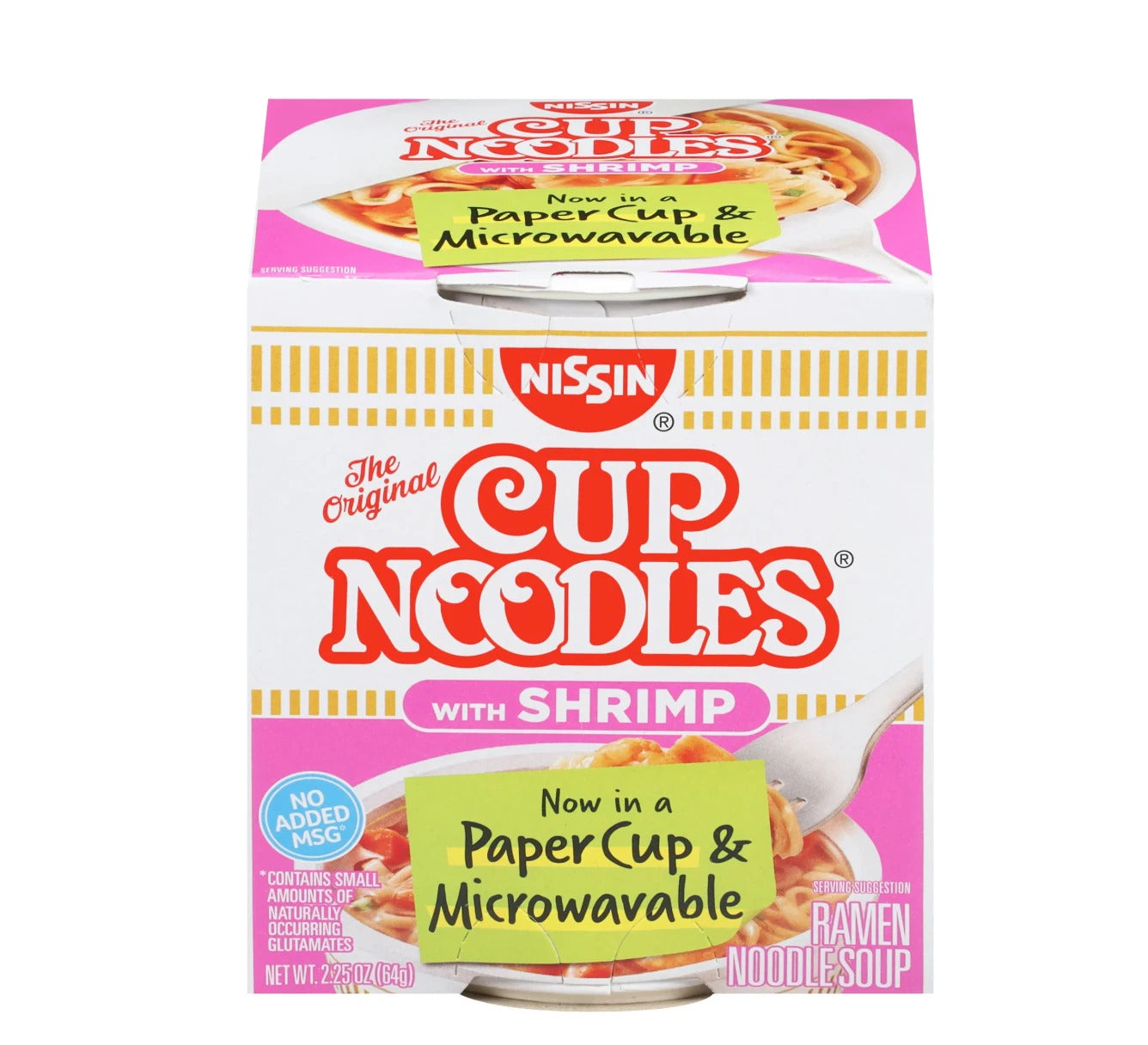 Nissin Shrimp Cup Noodles (Pack of 24)