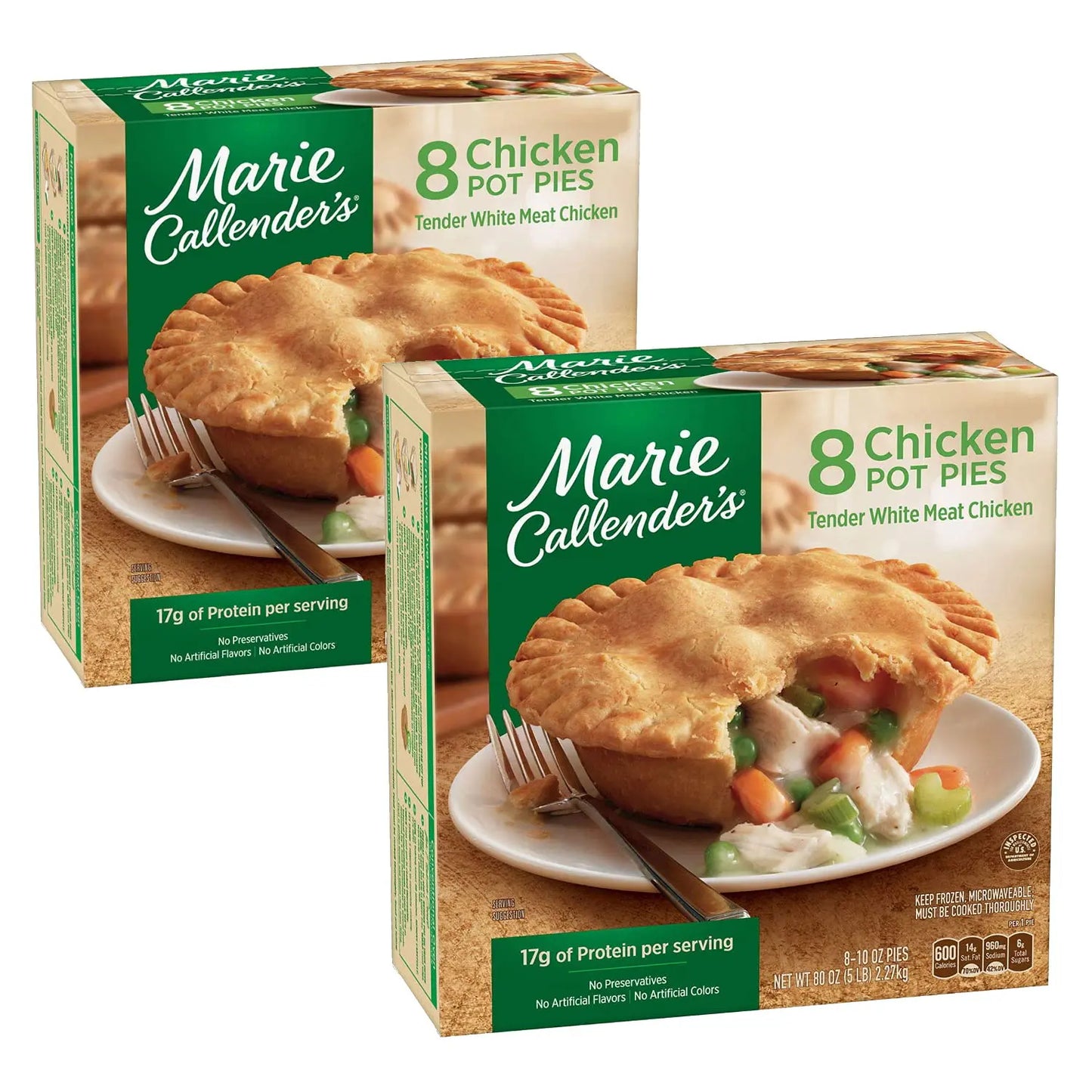 Marie Callender's Chicken Pot Pies 10 oz (Box of 16)